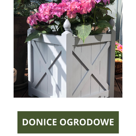 donice ogrodowe drewniane glamour